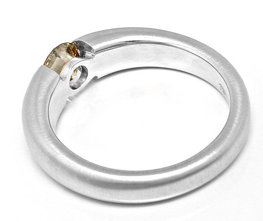 Foto 3 - Brillant-Spann Ring 0,78ct SI1 18K Weißgold, S6287